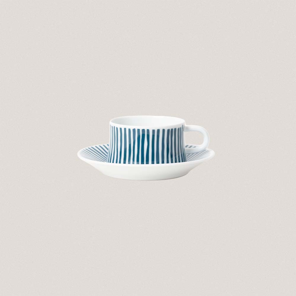 PACK 4 TAZAS TÉ CON PLATO LADEIRA