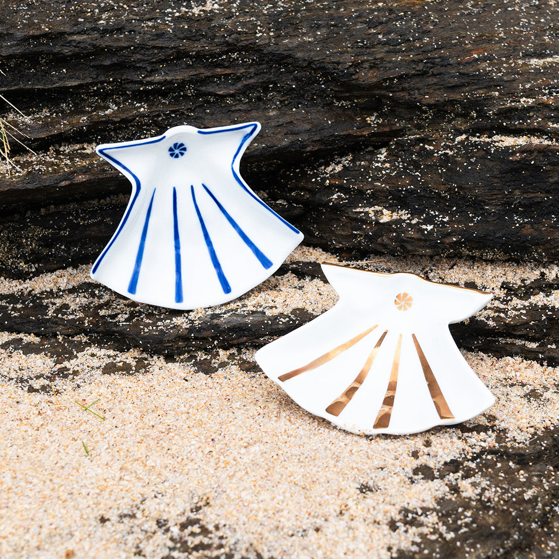 Concha Bautismal Dorada