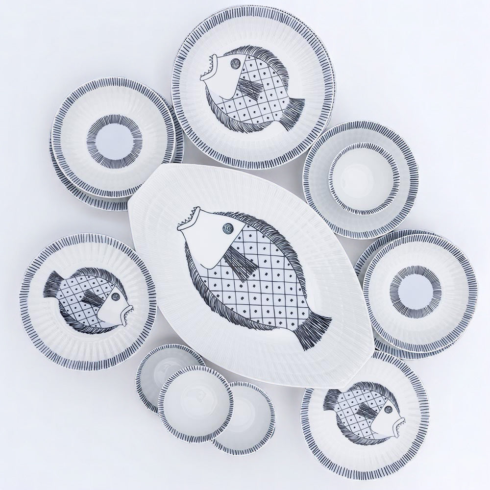 Oval platter L Salitre